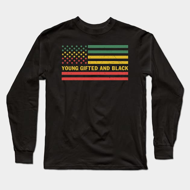 Young gifted and black Long Sleeve T-Shirt by UrbanLifeApparel